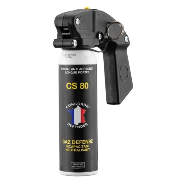 Aérosol GAZ CS 100 ml avec poignée – AEROSOL CS GAZ CONCORDE 100ML POIGNEE
