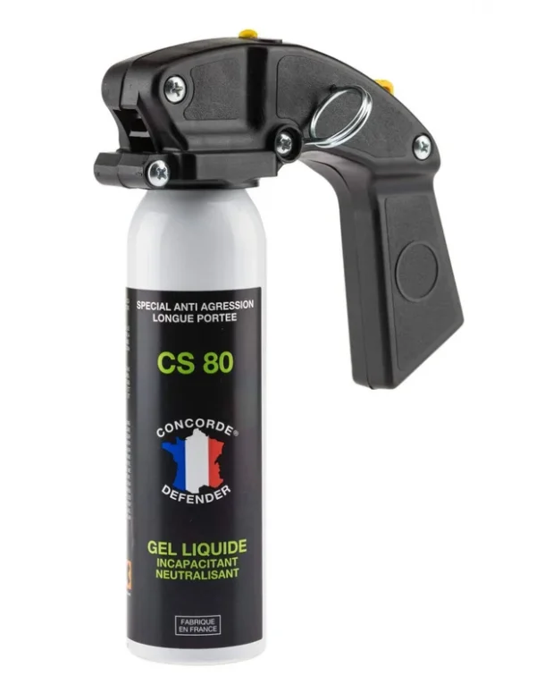 Aérosol Gel Poivré Anti-Agression Avec Poignée – CONCORDE DEFENDER