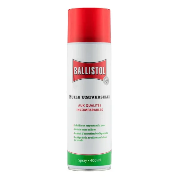 Acheter Aérosol Huile Universelle 400 ml – Ballistol | toutpourlahutte.fr