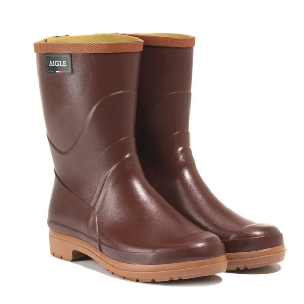 Aigle – Bottillon au chaussant universel Femme Bison L 2 Sureau
