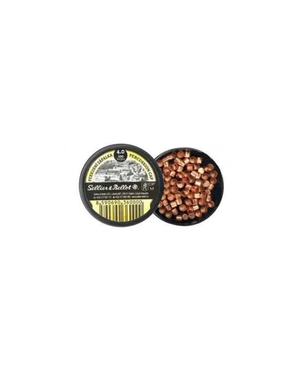 Amorces Poudre Noire SELLIER BELLOT pour revolver X100