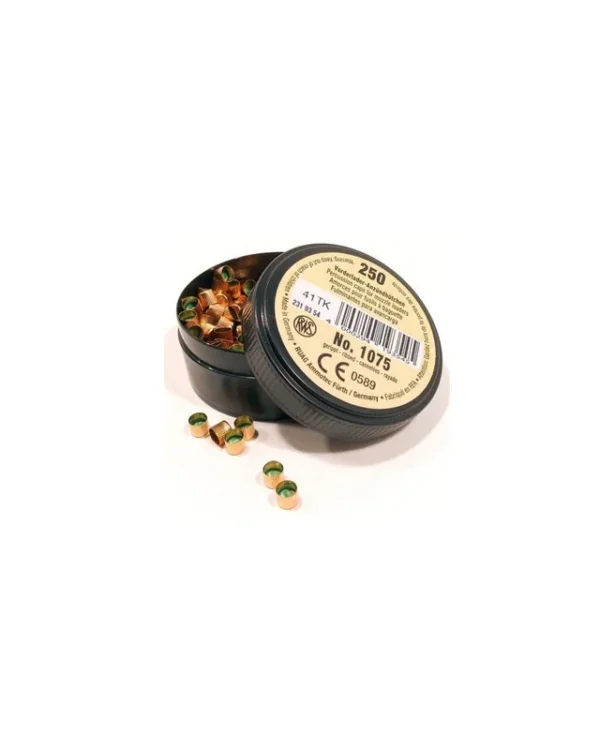 Amorces POUDRE NOIRE CANNELEES 1075 X250 RWS