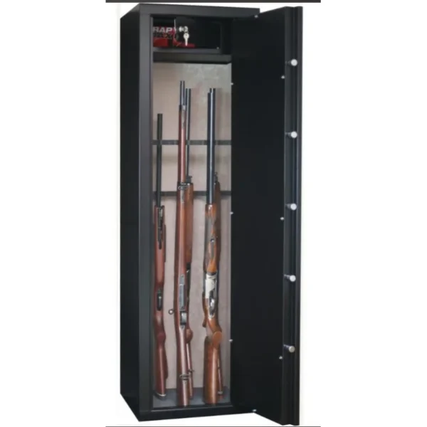 ARMOIRE FORTE INFAC 16 ARMES A LUNETTE + COFFRE INTERIEUR | WesternGuns