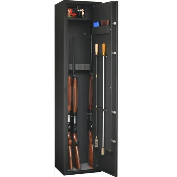 ARMOIRE FORTE INFAC 6 ARMES A LUNETTE + COFFRE INTERIEUR | WesternGuns