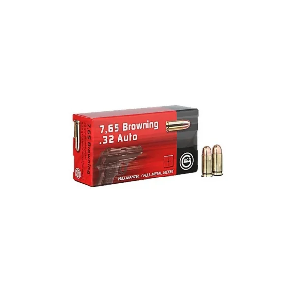 B – 50 CARTOUCHES 7.65BROWNING / 32ACP FMJ 73GR | WesternGuns