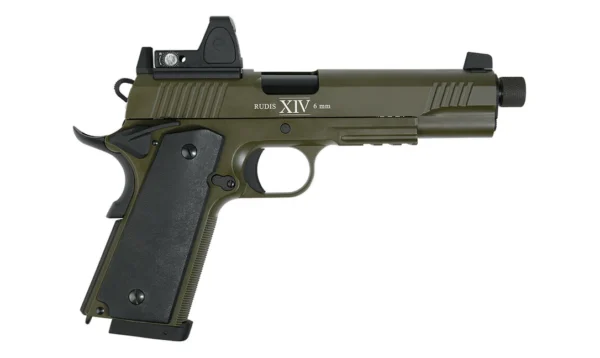 PISTOLET CO2 BLOW BACK RUDIS MAGNA XIV OD SECUTOR ARMS