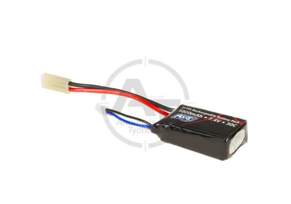 Lipo 7.4V 1000mAh 30C Compact Type