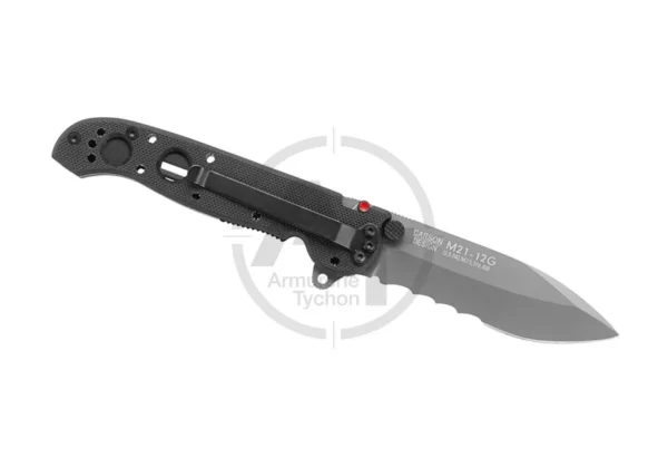 M21-12G Serrated Carson Folder