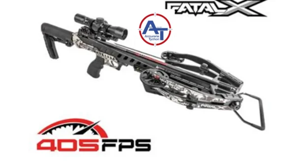 ARBALETE FATAL-X 405PS PRO PACKAGE COMPOUND CHAOS GREEN
