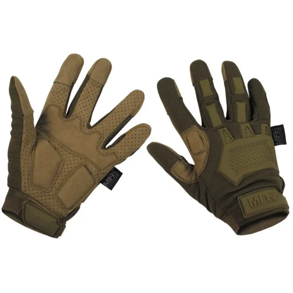 Gants tactiques, “Action”, coyote tan