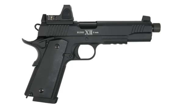 PISTOLET CO2 BLOW BACK RUDIS MAGNA XII NOIR SECUTOR ARMS