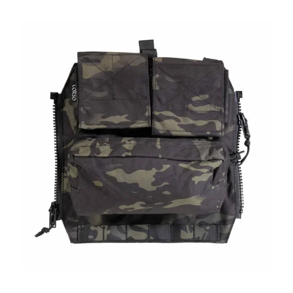 BACK PANEL BUCCANNER MK1 CORSO TACTICAL MULTICAM BLACK
