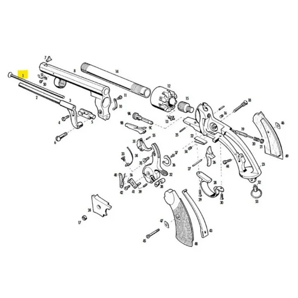 BAGUETTE DE CHARGEMENT LE MAT PIETTA REF 3015 | WesternGuns