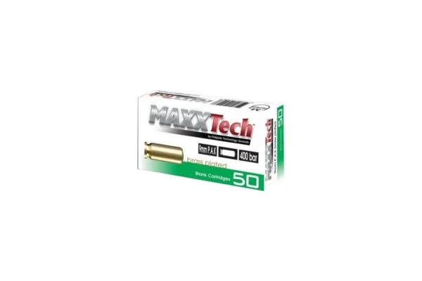 BALLE 9MM PA A BLANC X50- 400BARS
