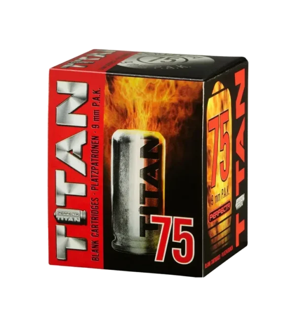 Balle à blanc Perfecta Titan – Cal. 9 mm PAK x75