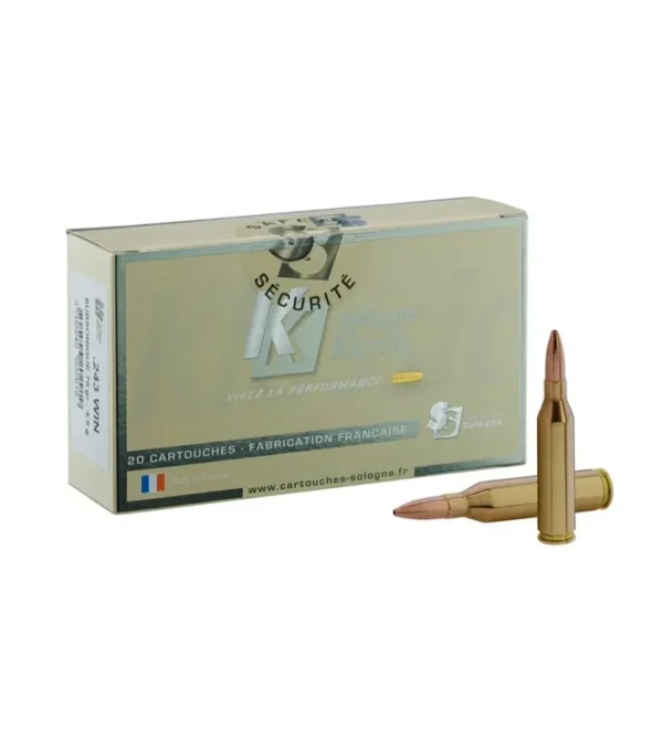 Balle de chasse Sologne 243 Win Subsonique – Tout-Chasse.fr