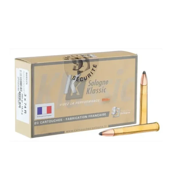 Balle de chasse Sologne 9.3 x 74 R – Tout-Chasse.fr