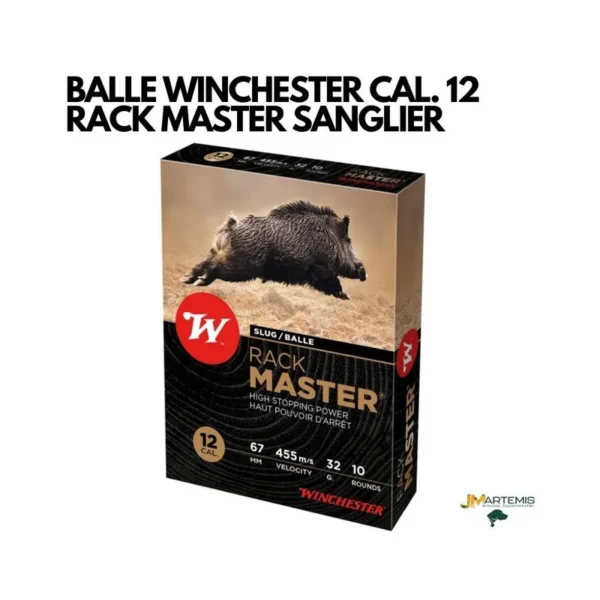 Balle fusil WINCHESTER RACKMASTER 12/67 ROUGE