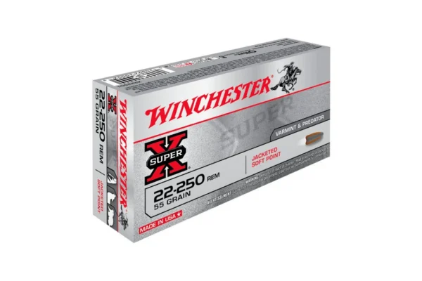 BALLES 22-250REM POWER POINT SUPER X 55GR X20