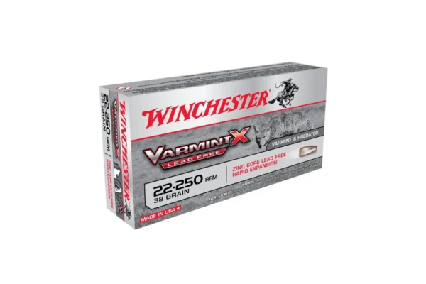 BALLES 22-250REM VARMINT LEAD FREE X 38GR X20