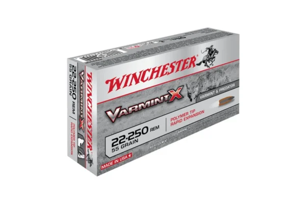 BALLES 22-250REM VARMINT X 55GR X20