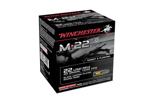 BALLES 22LR M22 BLACK CPRN 40GR X400