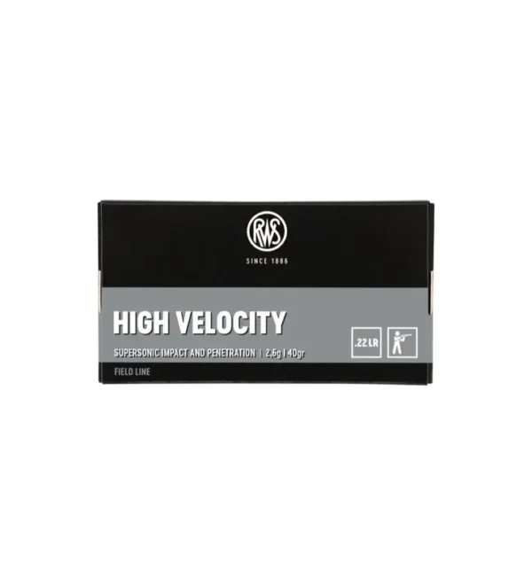 Balles 22LR Rws High Velocity – Tout-Chasse.fr