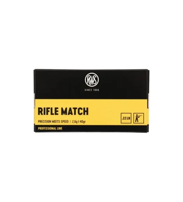 Balles 22LR Rws Rifle Match – Tout-Chasse.fr