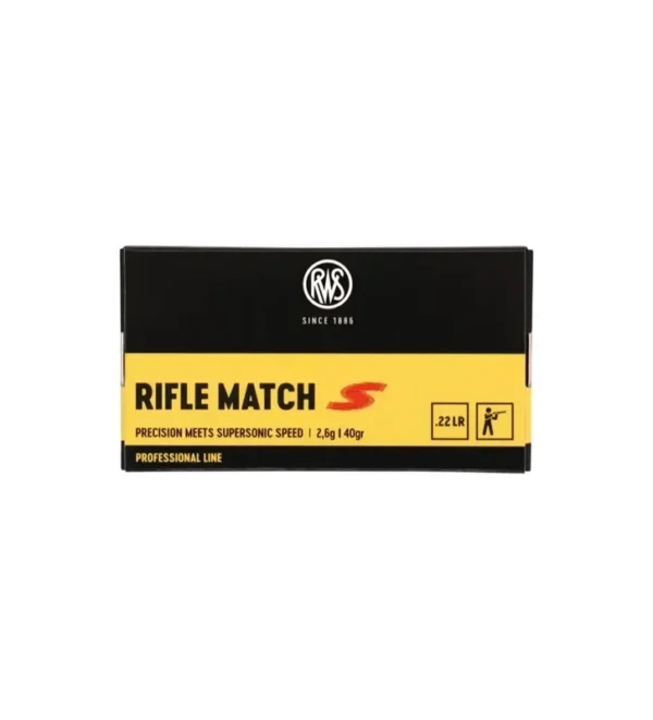 Balles 22LR Rws Rifle Match S – Tout-Chasse.fr