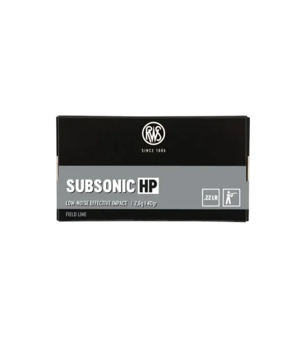 Balles 22LR Rws Subsonic Hp – Tout-Chasse.fr