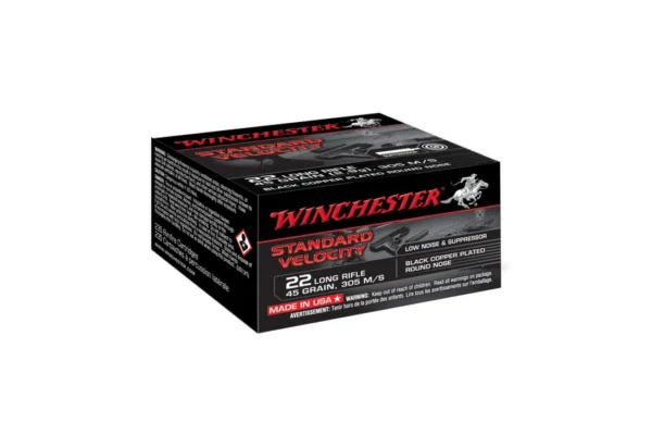 BALLES 22LR STD VELOCITY BLACK CPRN 45GR X235