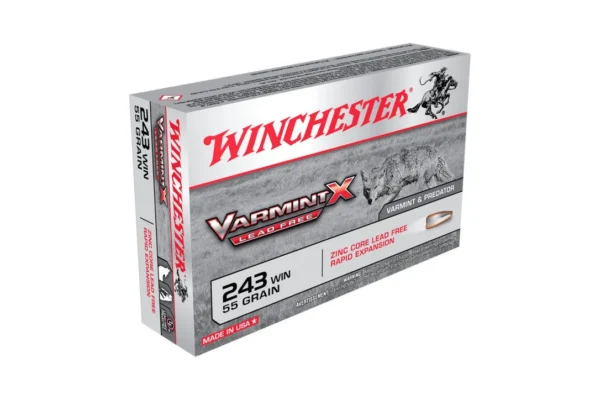 BALLES 243WIN VARMINT LEAD FREE X 55GR X20