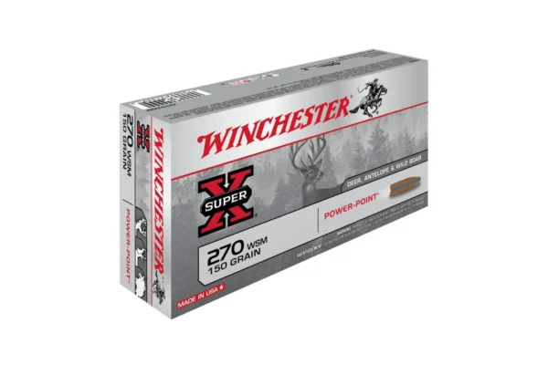 BALLES 270WSM SUPER X POWERPOINT 150GR X20