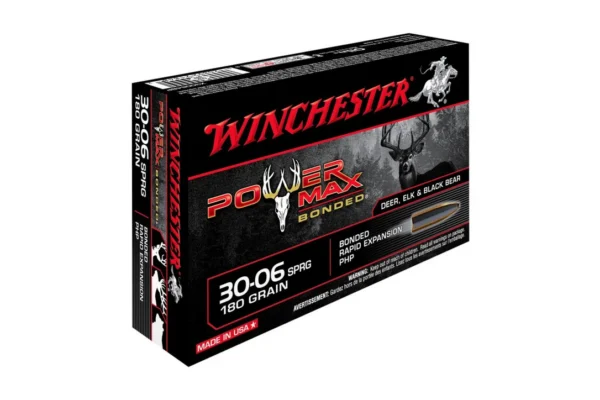 BALLES 30-06SPR POWER MAX BONDED 180GR X20