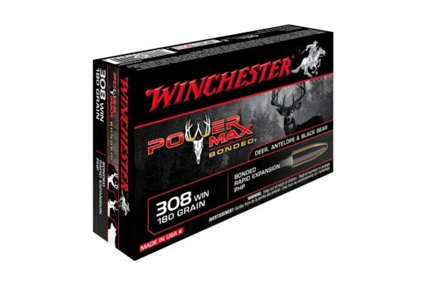 BALLES 308WIN POWER MAX BONDED 180GR X20