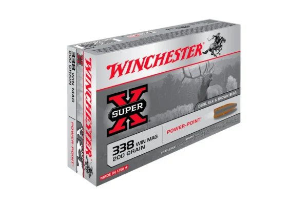 BALLES 338WM SUPER X POWER POINT 200GR X20