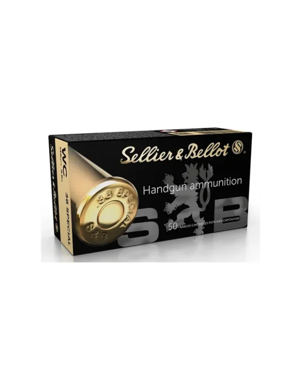 Balles 38SPL Wad Cut. – SELLIER&BELLOT