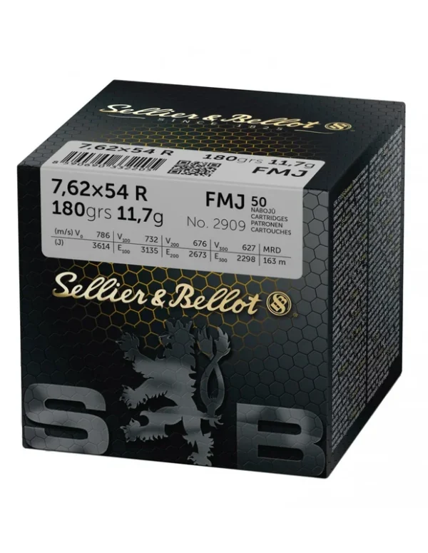 Balles 7.62X54R FMJ – SELLIER&BELLOT