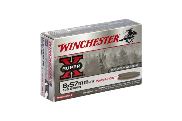 BALLES 8X57 JRS SUPER X POWER POINT 195GR X20