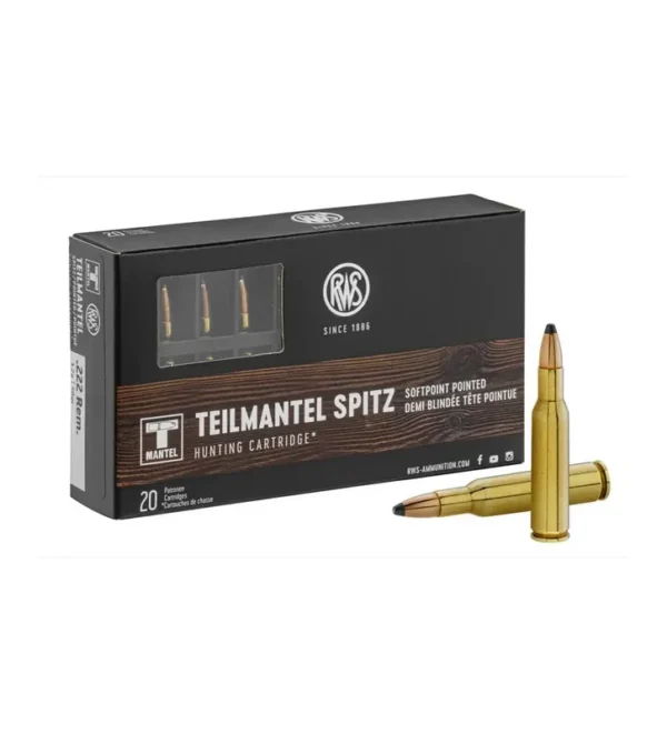 Balles de chasse RWS Cal. 222 REM type TMS – Tout-Chasse.fr