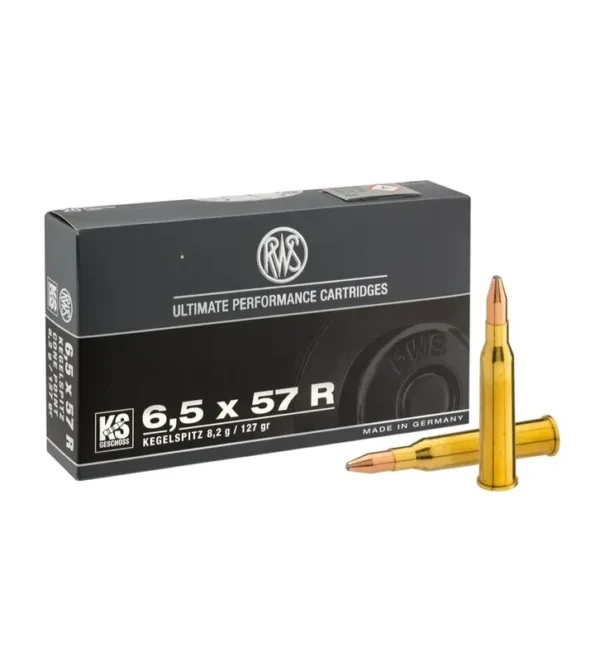 Balles de chasse RWS CAL 6,5 x 57R KS – Tout-Chasse.fr