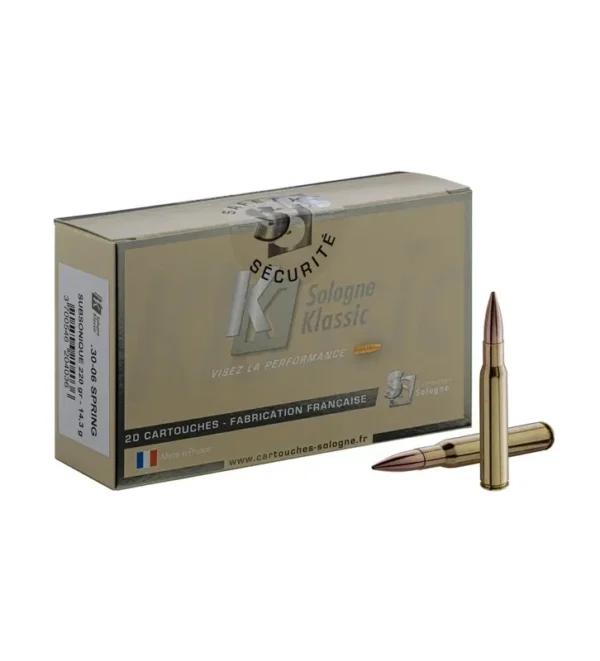 Balles de chasse Sologne 30-06 Subsonique – Tout-Chasse.fr