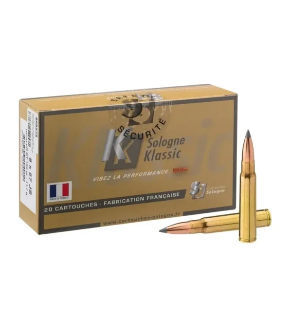 Balles de chasse Sologne 8 x 57 JS – Tout-Chasse.fr