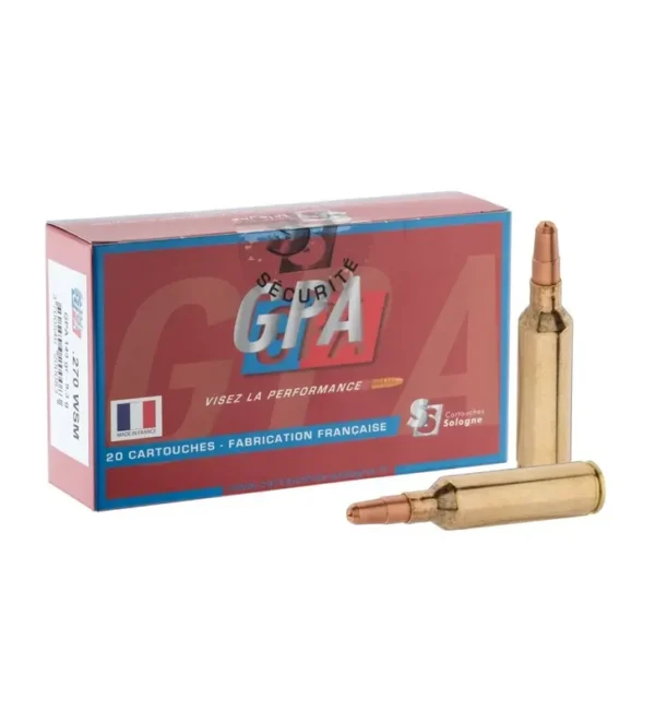 Balles de chasse Sologne GPA .270 WSM – Tout-Chasse.fr