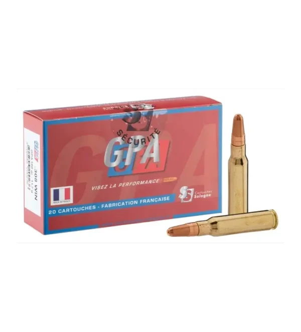 Balles de chasse Sologne GPA .308 Win – Tout-Chasse.fr