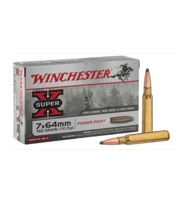 Balles de chasse Winchester 7×64 Power Point – Tout-Chasse.fr