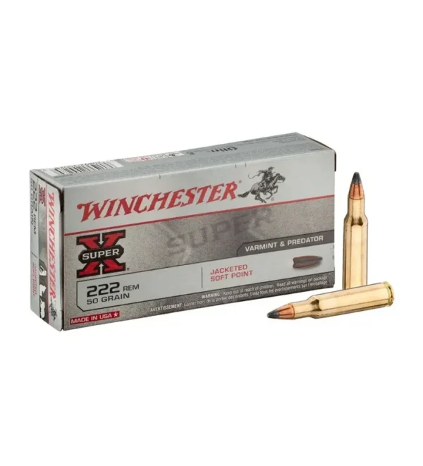 Balles de chasse Winchester Cal. 222 REM – Tout-Chasse.fr