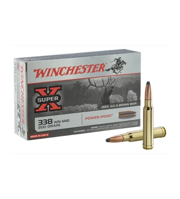 Balles de chasse Winchester Cal. 338 Win – Tout-Chasse.fr