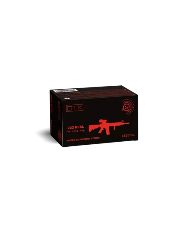 Balles Geco DTX cal.223 Remington x50