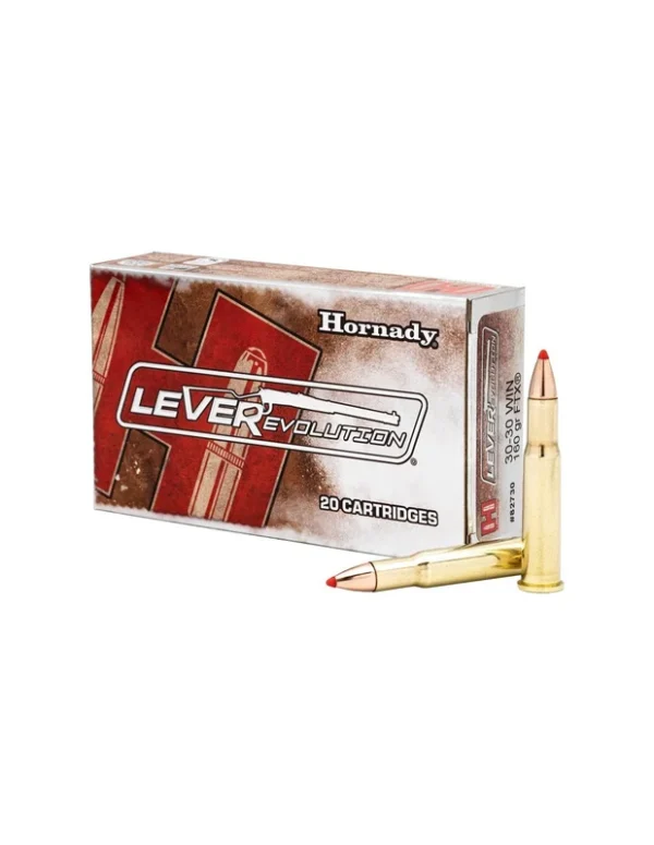 Balles Lever Evolution 30-30 Win 165gr FTX – HORNADY